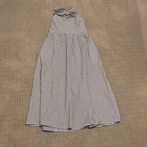 Hill House Brown and White Gingham Dress